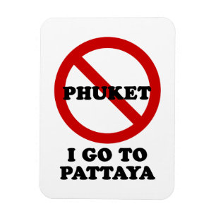 IK GA NAAR PATTAYA MAGNEET