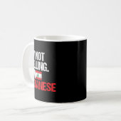 Ik ga niet tegen Libanezen schreeuwen Koffiemok (Voorkant links)