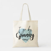 Ik ga nu door Granny Tote Bag (Achterkant)