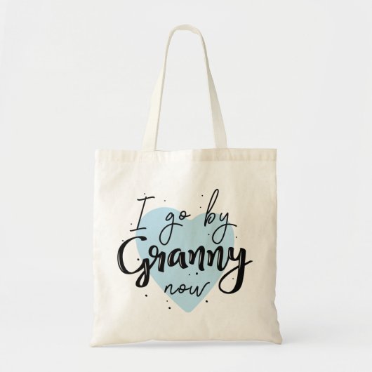 Ik ga nu door Granny Tote Bag (Voorkant)