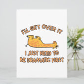 Ik ga over de Giraffe Save The Date (Staand voorkant)