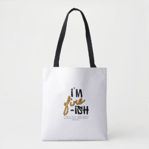 "Ik Ga Redelijk" Typografisch Sarcasisch T-Shirt O Draagtas