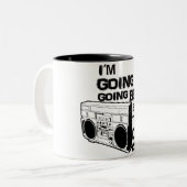 Ik ga terug naar Cali-Mok Tweekleurige Koffiemok (Voorkant links)