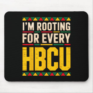 Ik ga voor elke hbcu historische zwarte poot kijke muismat