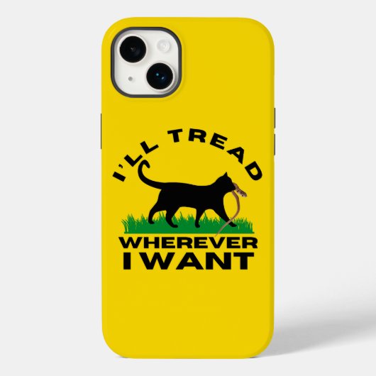 Ik ga waar ik wil Case-Mate iPhone case (Achterkant)