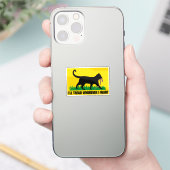 Ik ga waar ik wil sticker (Telefoon)