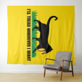 Ik ga waar ik wil wandkleed (In Situ (horizontaal))