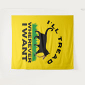 Ik ga waar ik wil wandkleed (Voorkant (horizontaal))