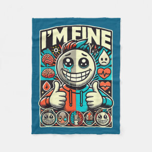 Ik Gaat Goed Help Depressie Angststoornis Geesteli Fleece Deken