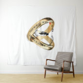 Ik gaf mijn hart aan jou wandkleed (In Situ (horizontaal))