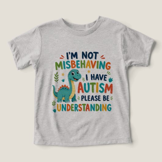 Ik gedraag me niet slecht, ik heb autisme (Design voorkant)