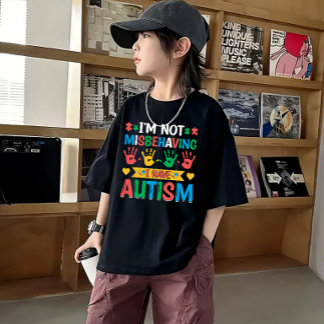 Ik Gedraag Me Niet Verkeerd Autisme Tri-Blend Shirt