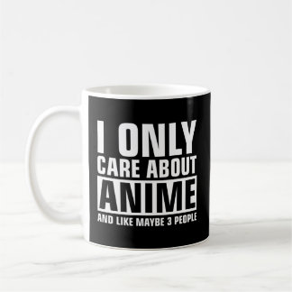 Ik geef alleen om Anime Koffiemok