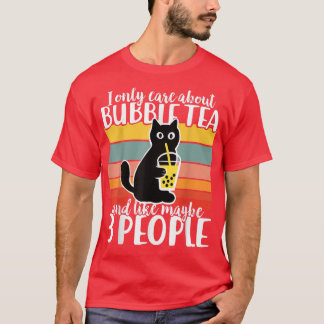 Ik geef alleen om brabbelthee en misschien wel 3 m t-shirt
