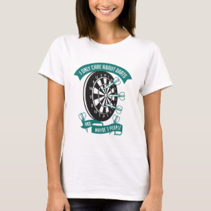 Ik geef alleen om kunst t-shirt