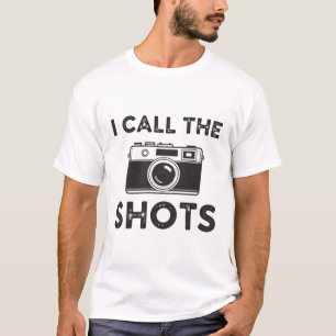 Ik Geef de Toon Aan Grappige Fotograaf Cameragrapp T-shirt