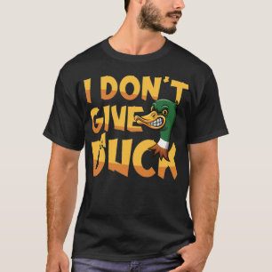 Ik geef een eend hondenras t-shirt