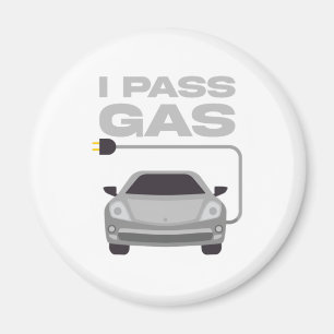 Ik geef een elektrisch aangedreven auto met gas magneet