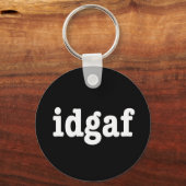Ik geef geen F*ck. Sleutelhanger (Voorkant)