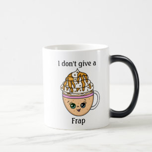 Ik geef geen Frap, grappige Coffee Pun Quote Mok