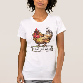 Ik geef geen klok t-shirt