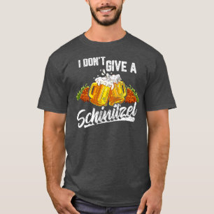 Ik geef geen Schnitzel Duits Duitsland Wurst Okto T-shirt