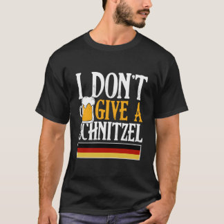 Ik Geef Geen Schnitzel Ger Bier Wurst Oktoberfes T-shirt