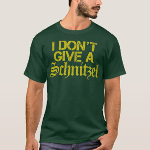 Ik geef geen Schnitzel - grappige Duitse Souvenir T-shirt