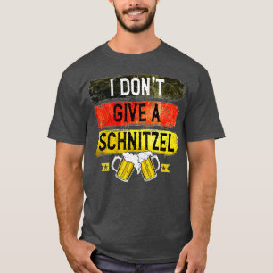 Ik geef geen Schnitzel Oktoberfest Beer Festival T-shirt