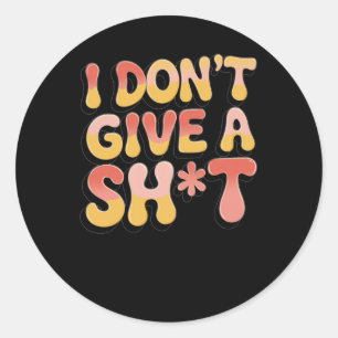 Ik geef geen ! Sticker