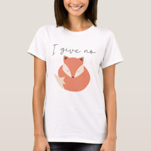 Ik Geef Geen Vos T-shirt