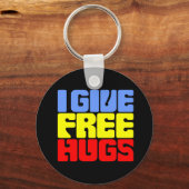 Ik geef gratis handschoenen sleutelhanger (Voorkant)