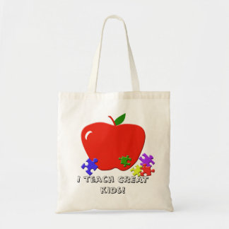 Ik geef GREAT Kinderen les. canvas tas