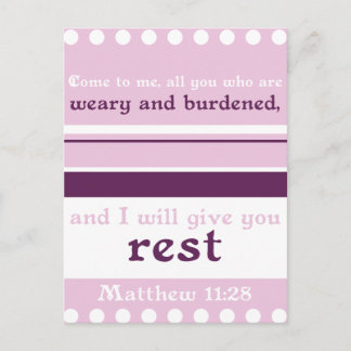 Ik geef je rust briefkaart