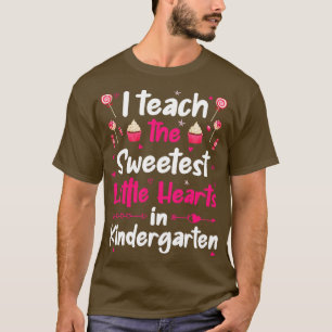 Ik geef les aan de liefste kleine hartjes kleuters t-shirt