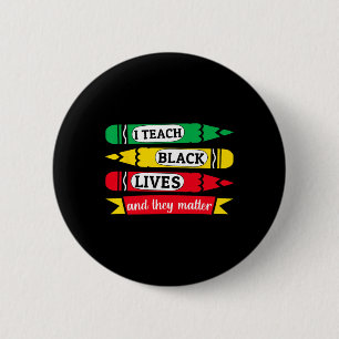 Ik geef les aan zwarte levens en zij hebben proble ronde button 5,7 cm