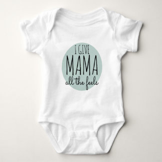 Ik geef mama de Feels Street Mode Grafisch T-shirt