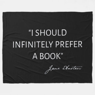 Ik Geef Oneindig de Voorkeur Aan Een Boek I - Jane Fleece Deken