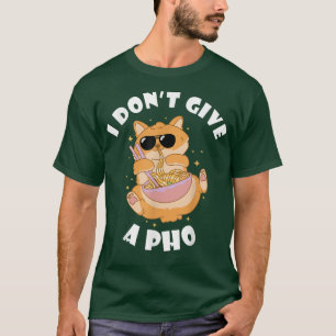 Ik geef Vietnamees voedsel Bowl Pho Noodle Soup. T-shirt