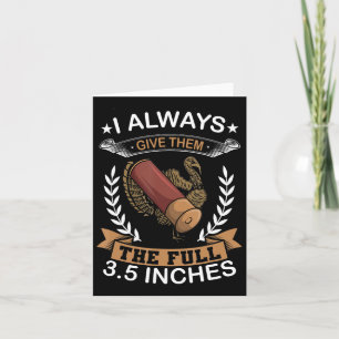 Ik geef ze altijd de volle 3,5-inch Turks shunt. Kaart