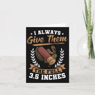 Ik geef ze altijd de volle 3,5-inch Turks shunt. Kaart