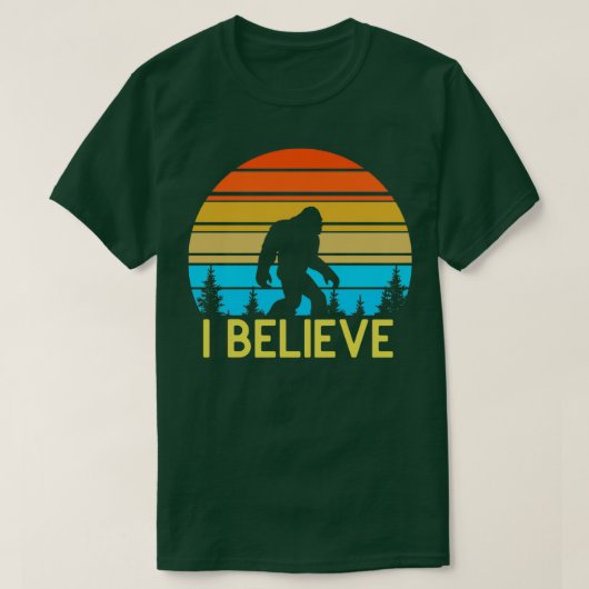 Ik geloof BigfootTShirt T-shirt (Design voorkant)