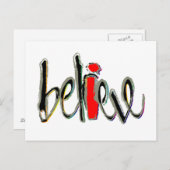 Ik geloof briefkaart (Voorkant / Achterkant)