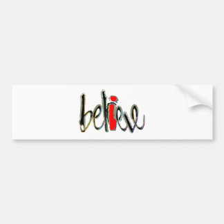 Ik geloof bumpersticker