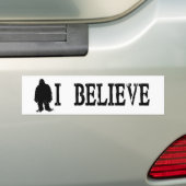 Ik geloof bumpersticker (Op auto)