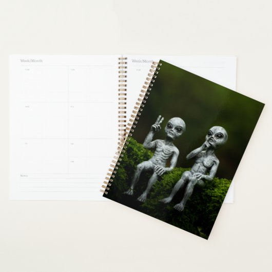 IK GELOOF. Cute Alien Planner (Display)