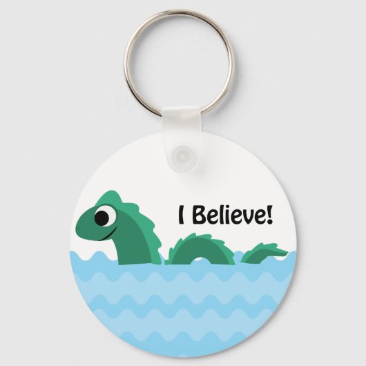 Ik geloof dat Champ de ChamPlain Monster is Sleutelhanger (Voorkant)
