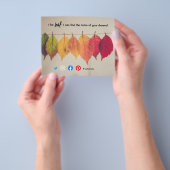 Ik geloof dat de verkoop van makelaarsmakelaarsmak flyer (Hand)