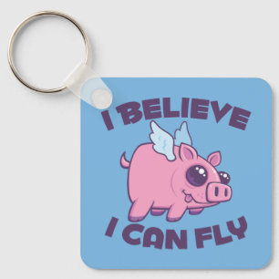 Ik Geloof Dat Ik Kan Vliegen Knuffel Kawaii Bigget Sleutelhanger