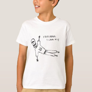 IK GELOOF DAT ik kan vliegen T-shirt